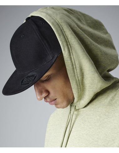 B-B665-Pro-Stretch Flat Peak Cap